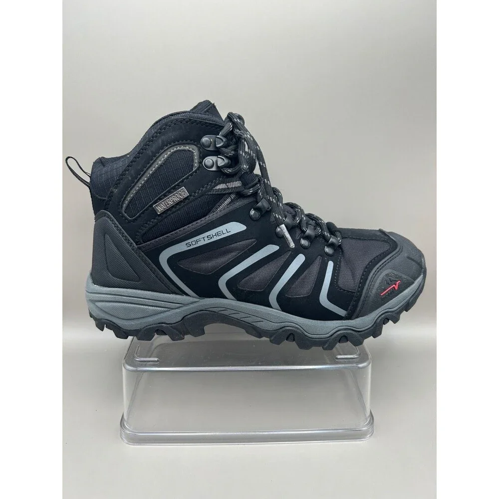NORTIV 8 Mens Hiking Boots Outdoor Lightweight Waterproof Non Slip Shoes Size 7